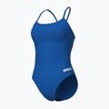 Costume da bagno intero donna arena Lace Back Solid royal/bianco 4