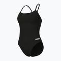 Costume da bagno intero donna arena Lace Back Solid nero/bianco 4