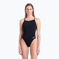 Costume da bagno intero donna arena Lace Back Solid nero/bianco 5