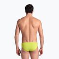 Slip da bagno arena Team da uomo Tinta unita verde tenue 3