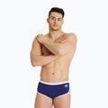 Uomo arena Icons Swim Short a vita bassa Slip da bagno solido bianco/marino 4