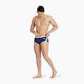 Uomo arena Icons Swim Short a vita bassa Slip da bagno solido bianco/marino 5