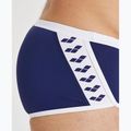 Uomo arena Icons Swim Short a vita bassa Slip da bagno solido bianco/marino 8