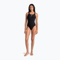 Costume da bagno intero donna arena Icons Racer Back Solid nero / bianco 6