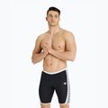 Maglia da nuoto arena Icons da uomo tinta unita nero/bianco