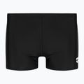 Arena Icons Swim Short Solid nero/bianco boxer da bagno