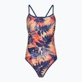 Costume da bagno intero donna arena Costume da bagno reversibile Challenge Back navy/multi