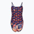 Costume da bagno intero donna arena Costume da bagno reversibile Challenge Back navy/multi 2