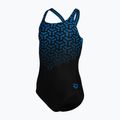 Costume da bagno intero per bambini arena Kikko V Swim Pro Back nero/blu porcellana 2