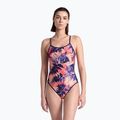 Costume da bagno intero donna arena Costume da bagno reversibile Challenge Back navy/multi 7