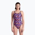 Costume da bagno intero donna arena Costume da bagno reversibile Challenge Back navy/multi 8