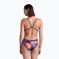Costume da bagno intero donna arena Costume da bagno reversibile Challenge Back navy/multi 11