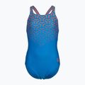 Costume intero per bambini arena Kikko V Swim Pro Back blue china/calypso coral