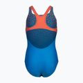 Costume intero per bambini arena Kikko V Swim Pro Back blue china/calypso coral 3