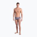 Boxer da bagno arena da uomo Multi Stripes Swim Low Waist Short navy multi 5