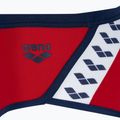 Uomo arena Icons Swim Short a vita bassa Slip da bagno solido rosso/navy 3