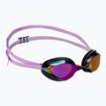 Occhialini da nuoto Arena Python Mirror viola/nero/viola
