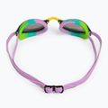 Occhiali da nuoto Arena Python Mirror verde/viola/verde 3