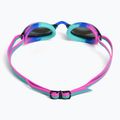 Occhialini da nuoto Arena Python Mirror turchese/acqua/fucsia 5