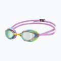 Occhialini da nuoto Arena Python Mirror argento/bianco/fucsia 7