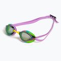 Occhialini da nuoto Arena Python Mirror argento/bianco/fucsia 10