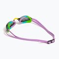 Occhialini da nuoto Arena Python Mirror argento/bianco/fucsia 15