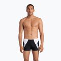Boxer da bagno uomo arena Stripe Short nero/bianco/multi 5