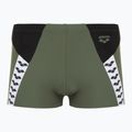 Boxer da bagno da uomo a righe arena Short sage/nero/multi