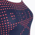 Costume intero donna arena Foggy Dots Swim Pro Back navy / blue cosmo 3
