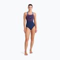 Costume intero donna arena Foggy Dots Swim Pro Back navy / blue cosmo 2