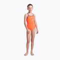 Costume intero Arena Star Graphic Lightdrop Back corallo brillante / prugna per bambino 2