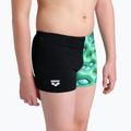 Boxer da nuoto per bambini arena Foam Swim Short nero/verde morbido multi 8