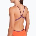 Costume da bagno intero donna arena Lace Back Solid bright coral/plum 5