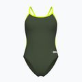 Costume intero donna arena Lace Back Solid dark sage/artic lime