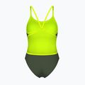 Costume intero donna arena Lace Back Solid dark sage/artic lime 2