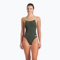 Costume intero donna arena Lace Back Solid dark sage/artic lime 5