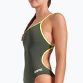 Costume intero donna arena Lace Back Solid dark sage/artic lime 8
