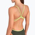 Costume intero donna arena Lace Back Solid dark sage/artic lime 9