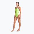 Costume da bagno intero donna arena Lace Back Solid artic lime/future dusk 2
