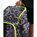 Zaino da nuoto Arena Spiky III 45 l Allover bianco/nero 5
