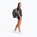 Zaino da nuoto Arena Spiky III 45 l Allover bianco/nero 9