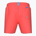 Pantaloncini da bagno arena Fundamentals Boxer R da uomo viola scuro/calipso corallo 2