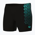 Uomo arena Kikko V Swim Mid Jammer Graphic nero/acqua boxer nuoto 4