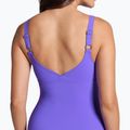 Costume da bagno intero donna arena Ginevra Wing Back viola 9