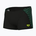 Uomo arena Monogram Swim Short nero/salvia scuro multi boxer 3
