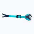 Occhialini da nuoto per bambini arena Air Jr Mirror argento/navy/acqua 3