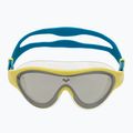 Occhialini da nuoto per bambini arena The One Mirror Jr argento/verde tenue/blu cosmo 2