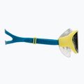 Occhialini da nuoto per bambini arena The One Mirror Jr argento/verde tenue/blu cosmo 3