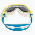 Occhialini da nuoto per bambini arena The One Mirror Jr argento/verde tenue/blu cosmo 3