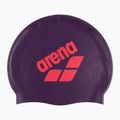 Cuffia Arena Big Logo prugna/corallo brillante